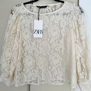Zara Lace Blouse